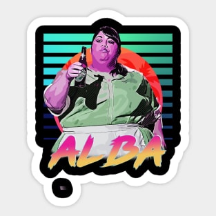 Neon Dream Series Alba Sticker